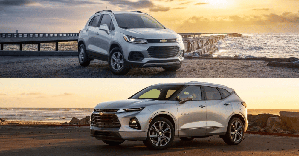 Comparing the Chevy Trax and the Blazer
