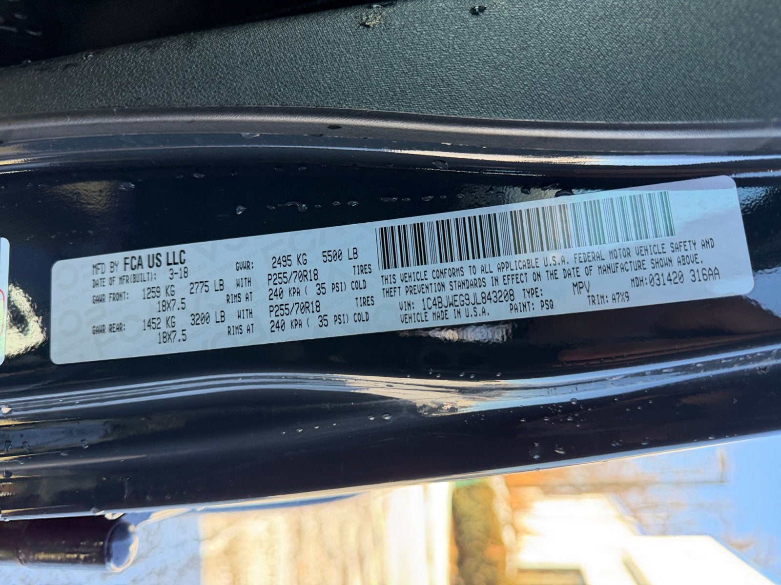 2018 Jeep Wrangler JK Unlimited Sahara