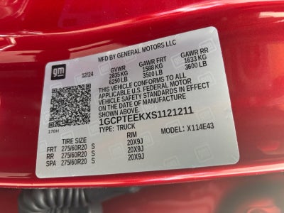 2025 Chevrolet Colorado Trail Boss