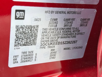 2025 Chevrolet Silverado 1500 RST