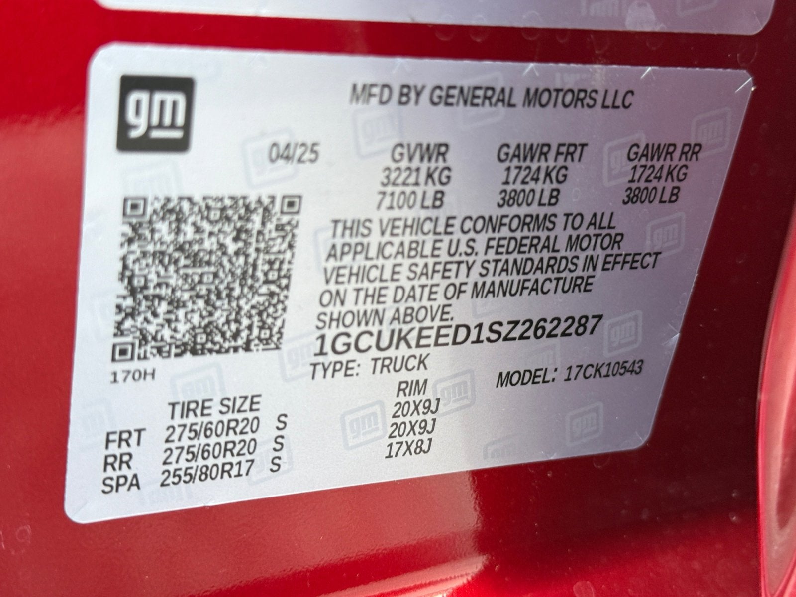 2025 Chevrolet Silverado 1500 RST