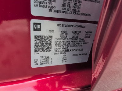 2025 Chevrolet Silverado 1500 RST