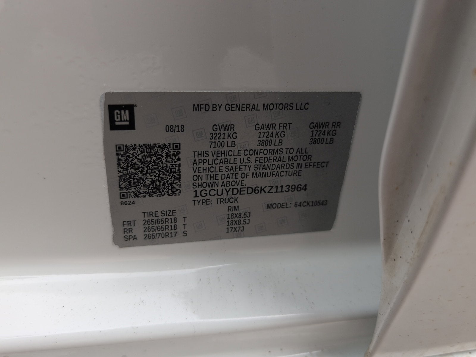 2019 Chevrolet Silverado 1500 LT