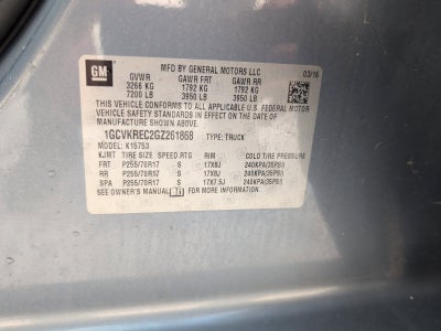 2016 Chevrolet Silverado 1500 LT