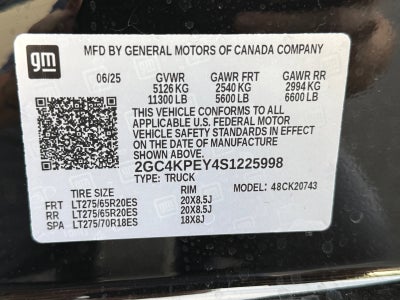 2025 Chevrolet Silverado 2500 HD LTZ