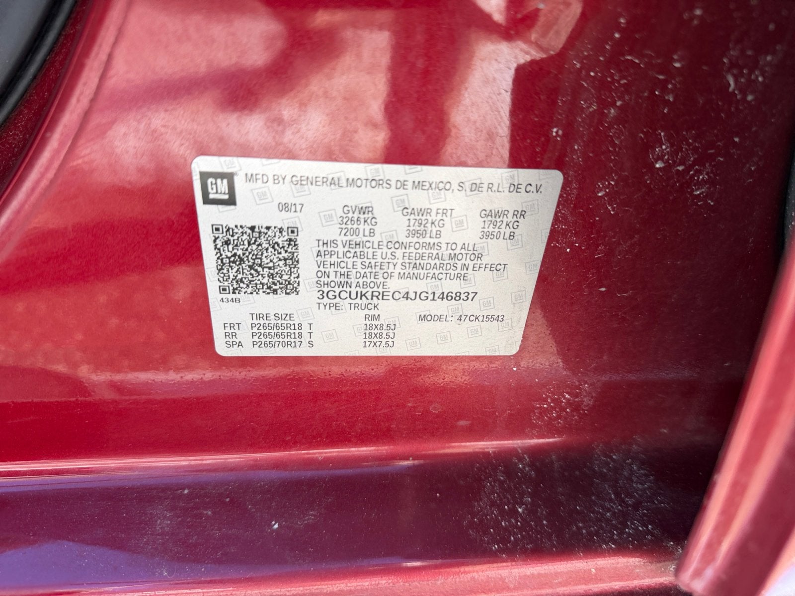 2018 Chevrolet Silverado 1500 LT