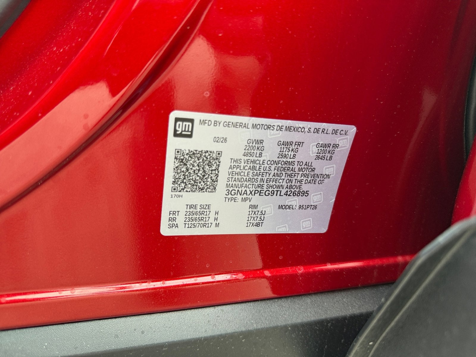 2026 Chevrolet Equinox LT