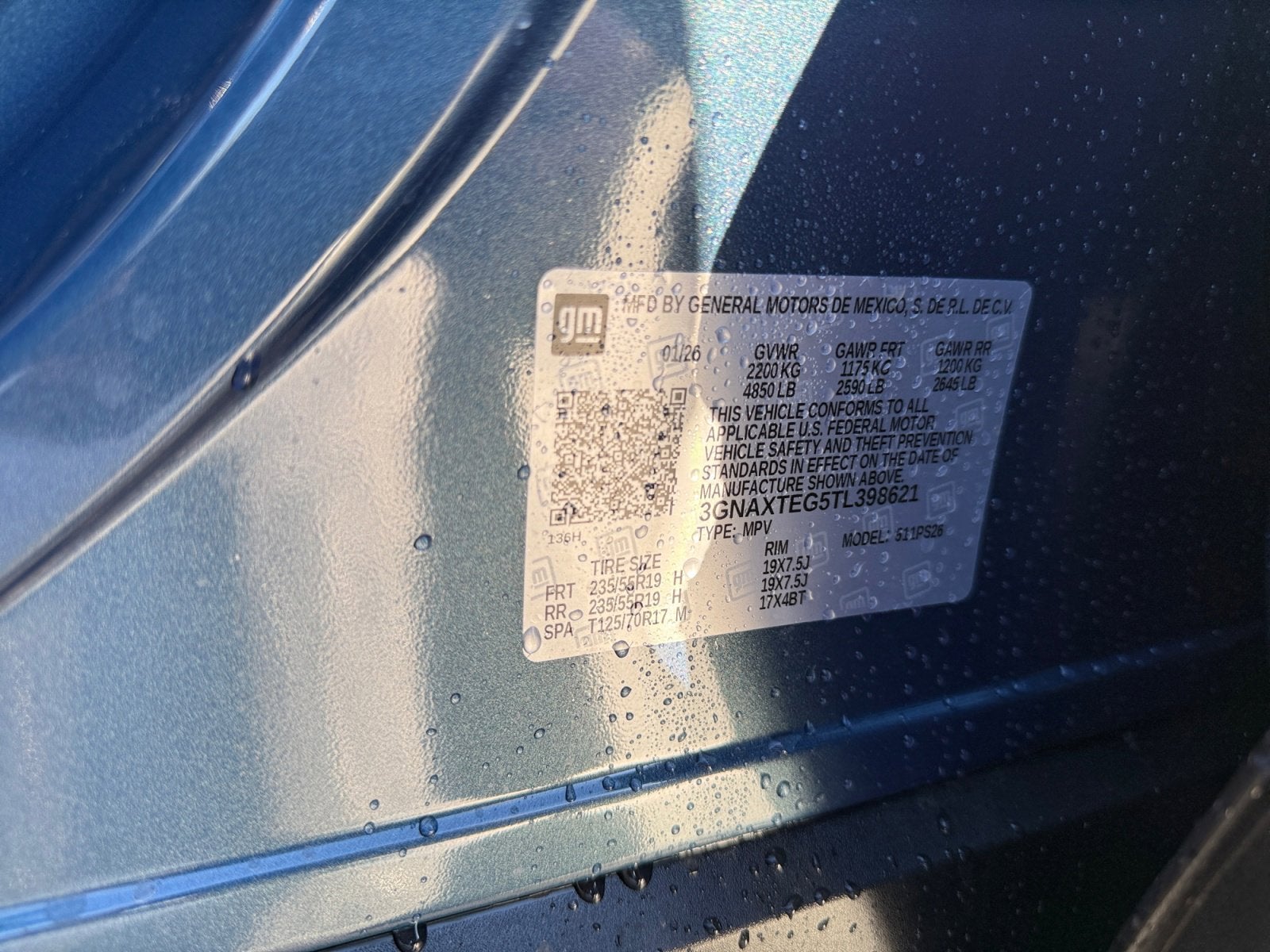 2026 Chevrolet Equinox RS