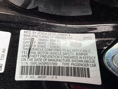 2023 Honda Civic EX-L