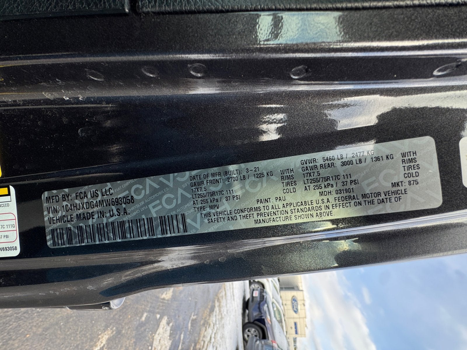 2021 Jeep Wrangler Unlimited Willys