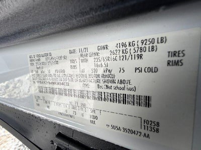 2021 Ford Transit Passenger Wagon XL