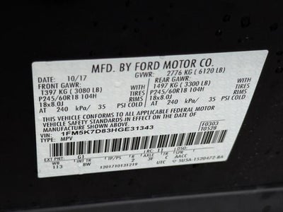 2017 Ford Explorer XLT