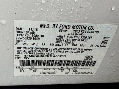 2019 Ford Explorer XLT