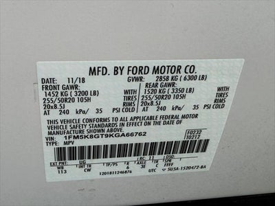 2019 Ford Explorer Sport
