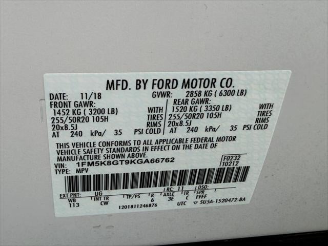 2019 Ford Explorer Sport
