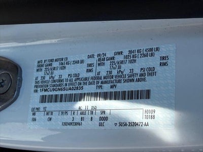 2025 Ford Escape Active