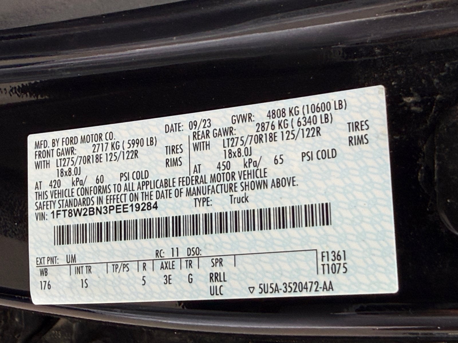 2023 Ford Super Duty F-250 SRW XL