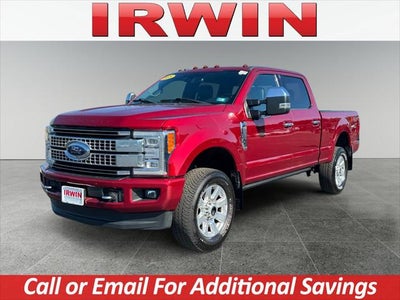 2018 Ford Super Duty F-350 SRW Platinum