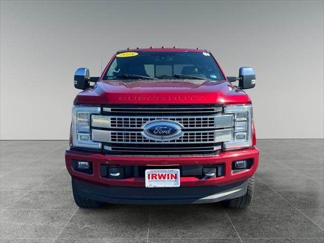 2018 Ford Super Duty F-350 SRW Platinum