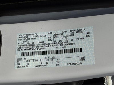 2018 Ford F-150 LARIAT