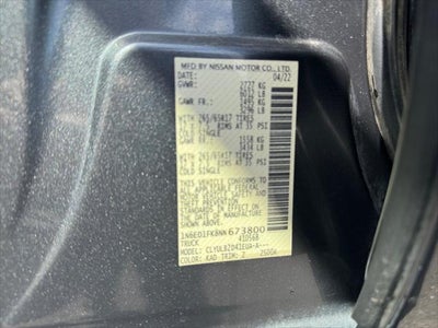 2022 Nissan Frontier SV