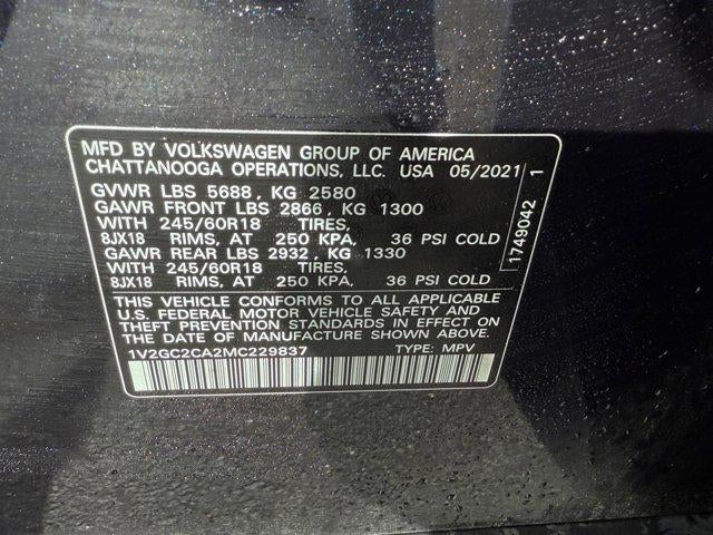 2021 Volkswagen Atlas Cross Sport 2.0T S