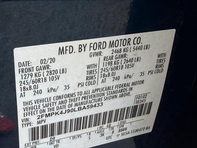 2020 Ford Edge SEL