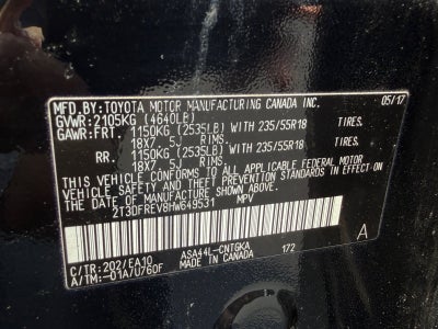 2017 Toyota RAV4 Limited