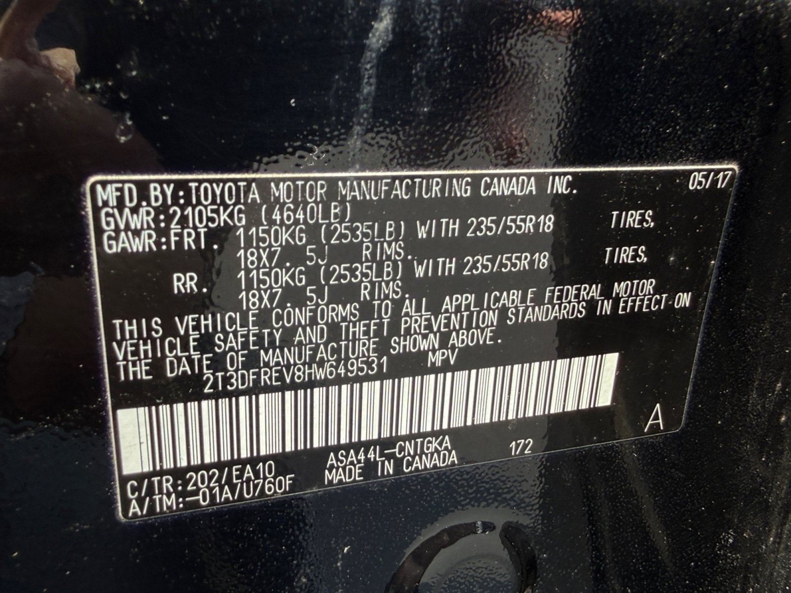 2017 Toyota RAV4 Limited