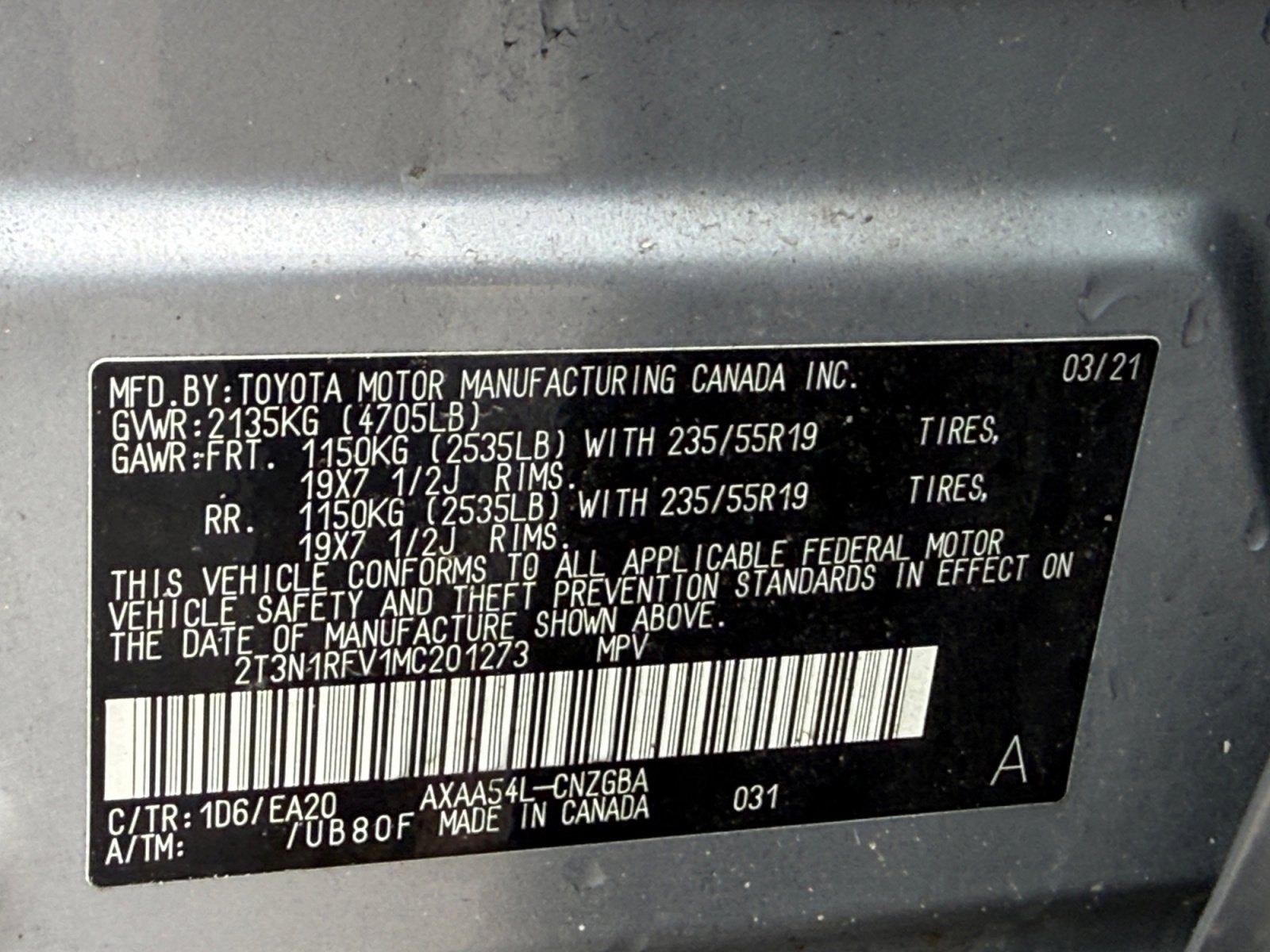 2021 Toyota RAV4 Limited