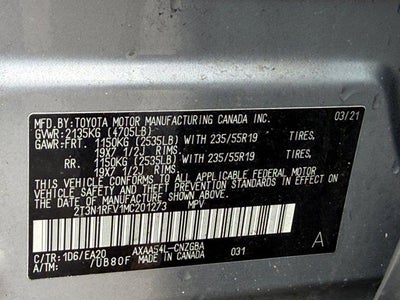 2021 Toyota RAV4 Limited