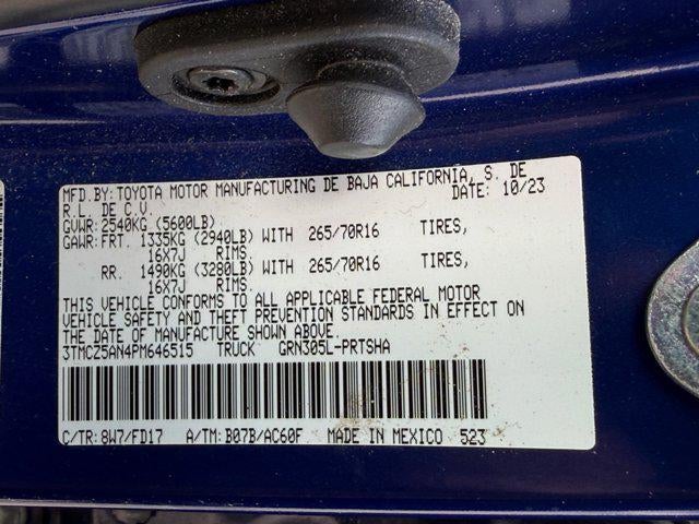 2023 Toyota Tacoma 4WD TRD Off Road