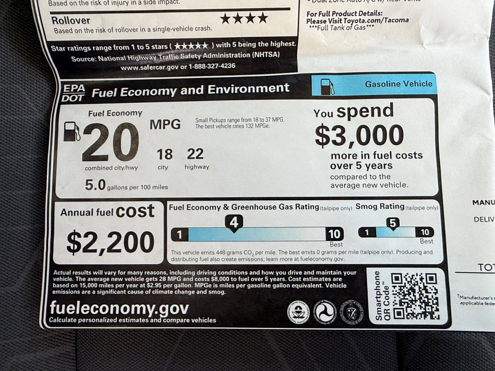 2023 Toyota Tacoma 4WD TRD Off Road