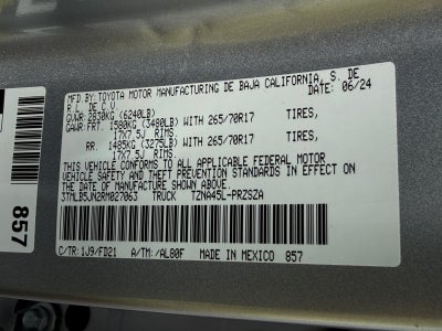 2024 Toyota Tacoma 4WD TRD Off Road