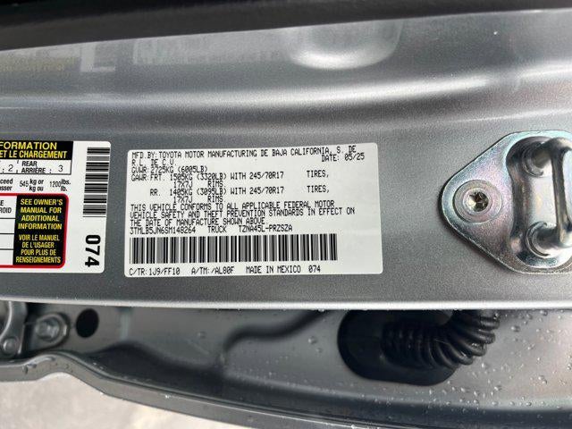 2025 Toyota Tacoma 4WD SR5