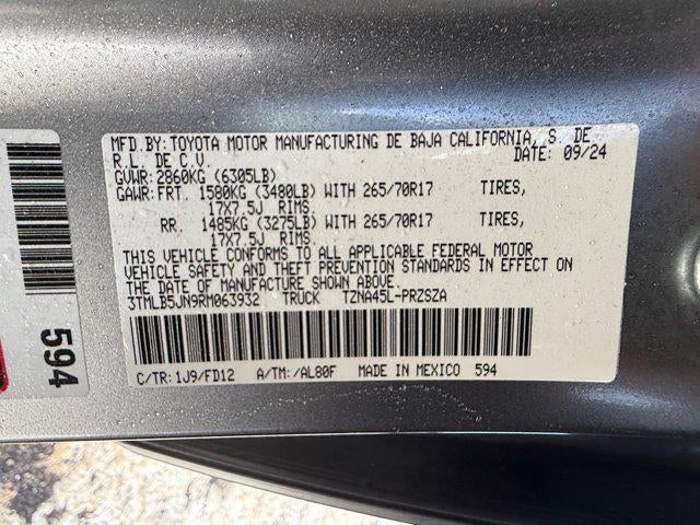 2024 Toyota Tacoma 4WD TRD Off Road