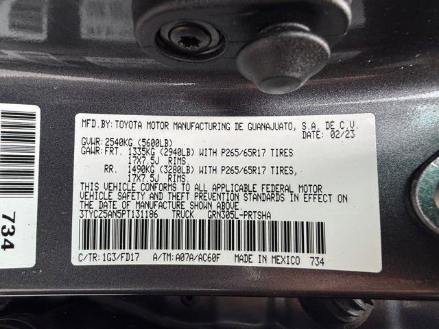 2023 Toyota Tacoma 4WD TRD Sport