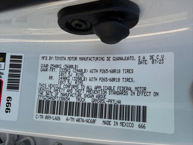 2023 Toyota Tacoma 4WD Limited