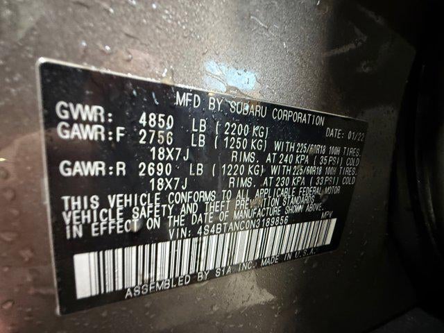 2022 Subaru Outback Limited