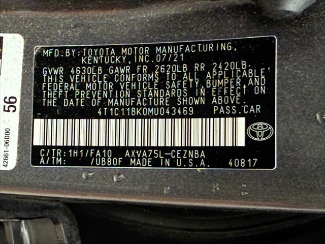 2021 Toyota Camry LE