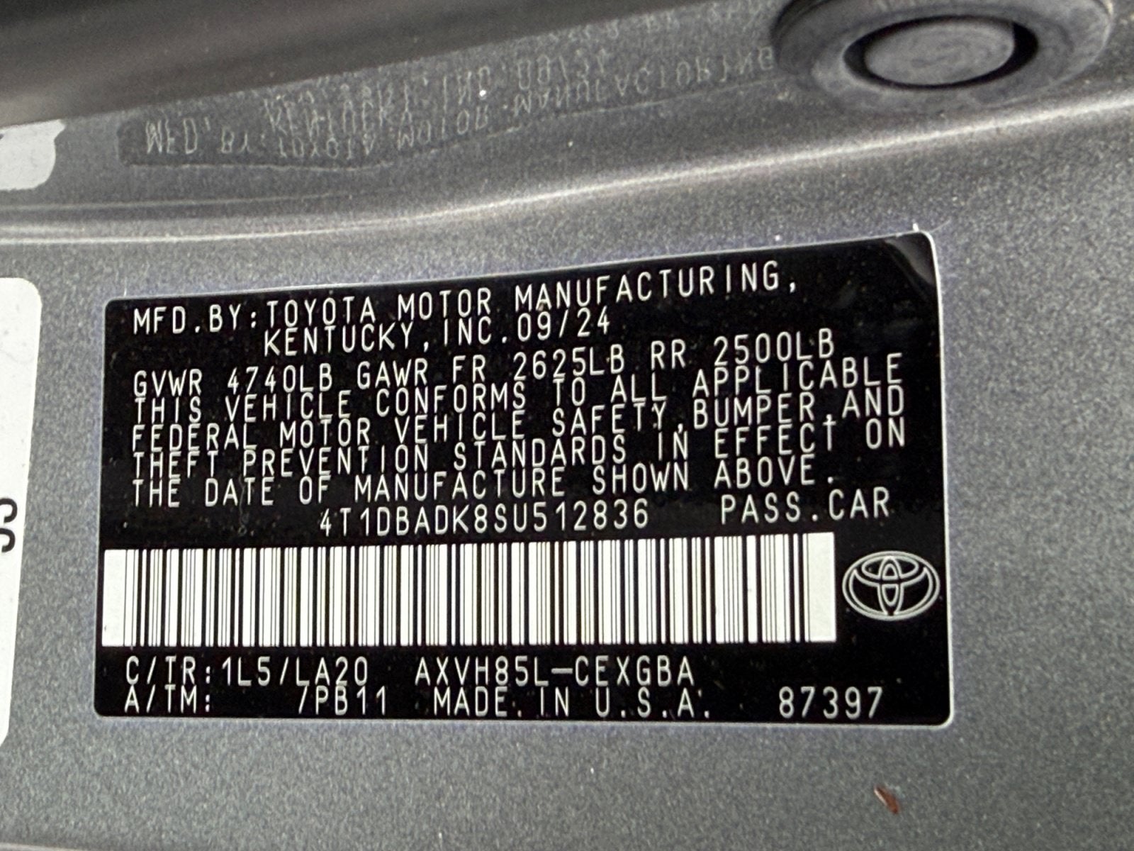 2025 Toyota Camry XSE