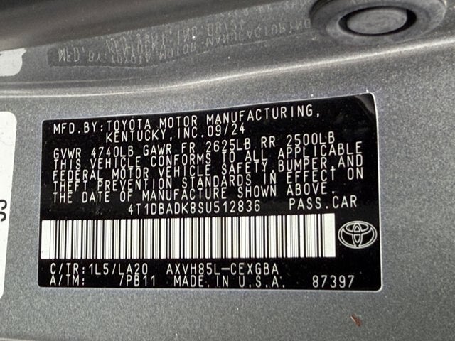 2025 Toyota Camry XSE