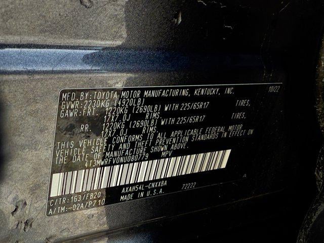 2022 Toyota RAV4 Hybrid LE