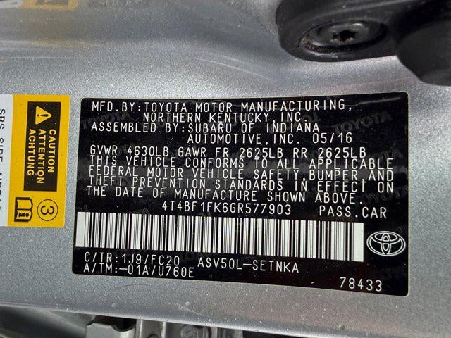 2016 Toyota Camry LE