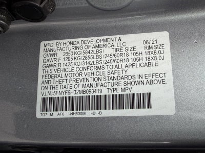 2021 Honda Pilot EX