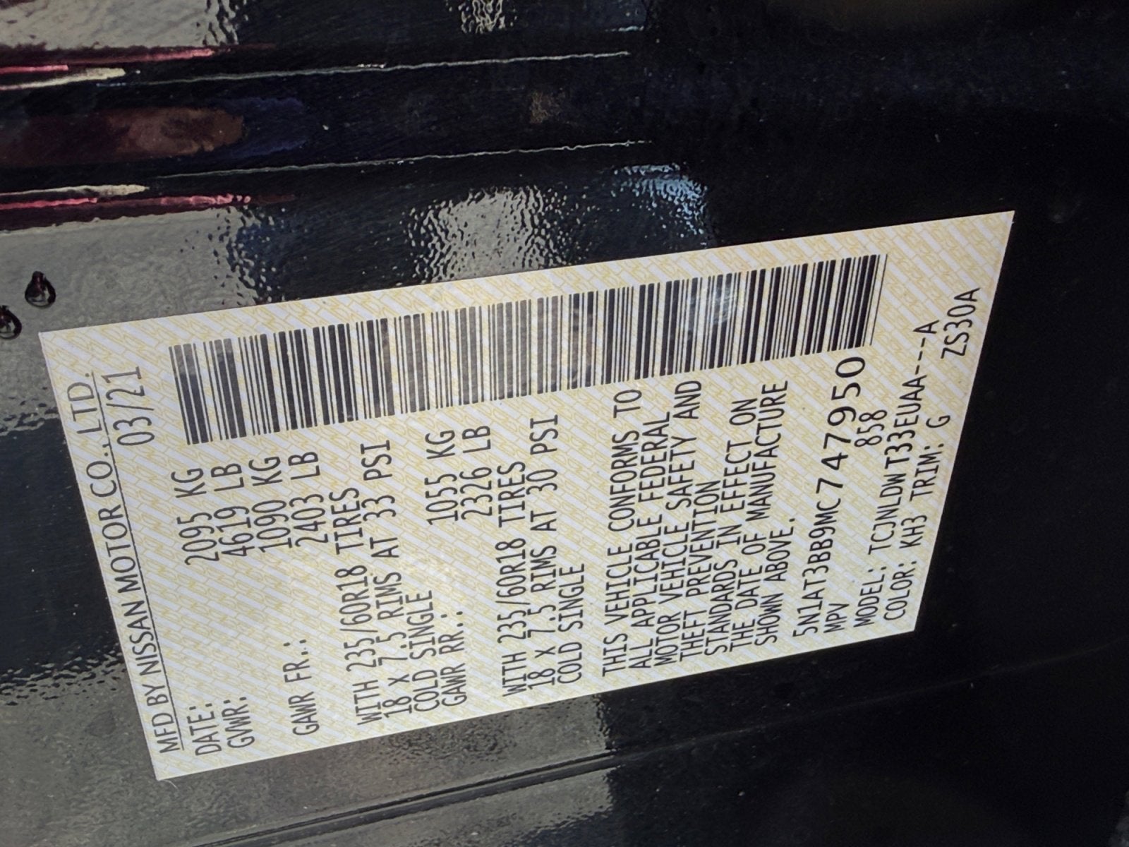 2021 Nissan Rogue SV