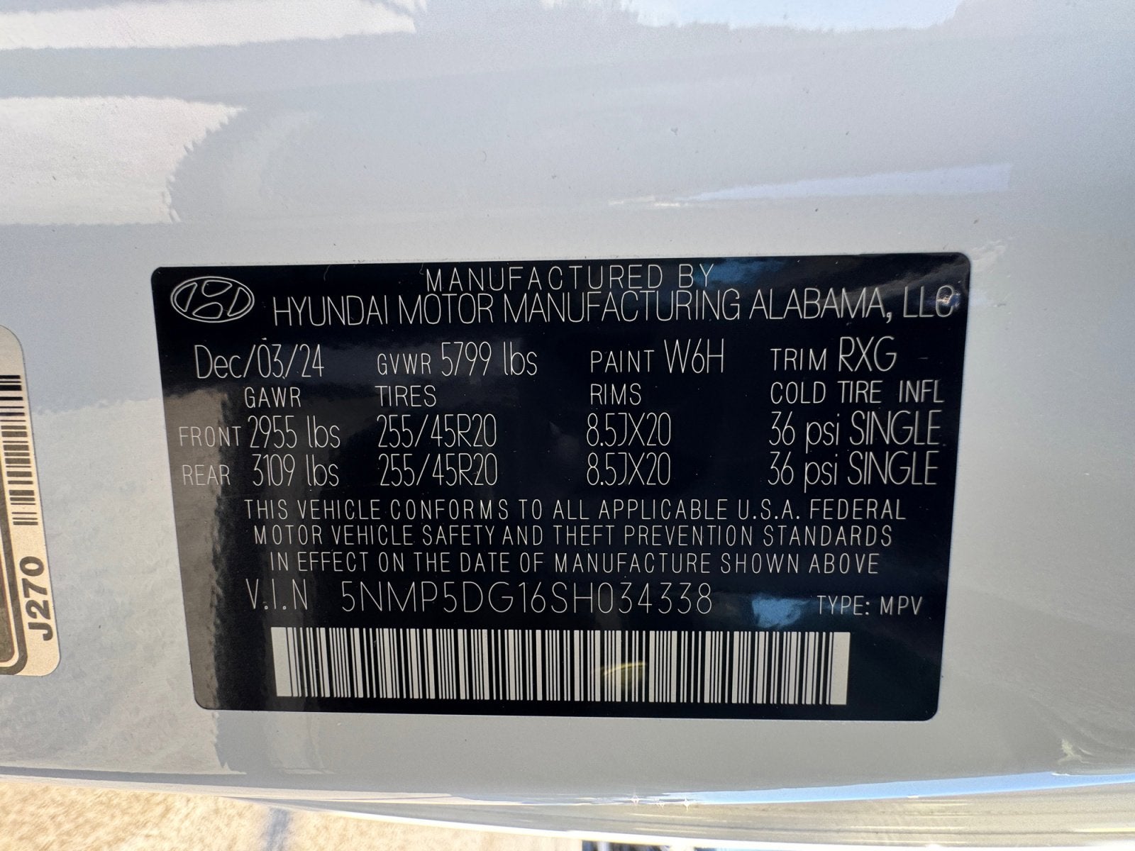 2025 Hyundai Santa Fe Hybrid Calligraphy