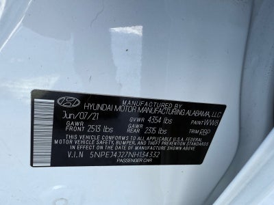 2022 Hyundai Sonata SEL Plus