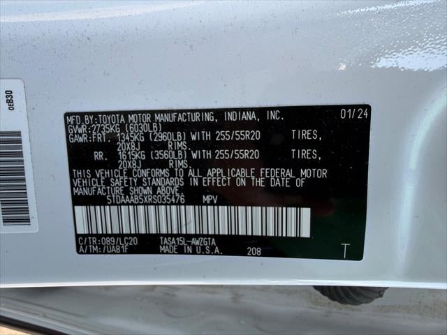 2024 Toyota Grand Highlander Limited