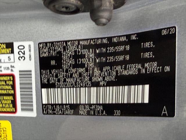 2020 Toyota Sienna Limited Premium